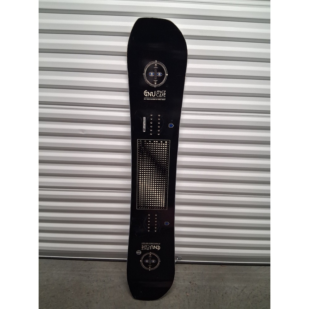 Gnu Space Case Snowboard 156cm Forest Bailey 2017 Moon Calendar Asym Twin